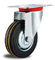 عجلة مطاطية مقاس 4 بوصات لعجلات عربة الترولي عجلات العجلات الصناعية